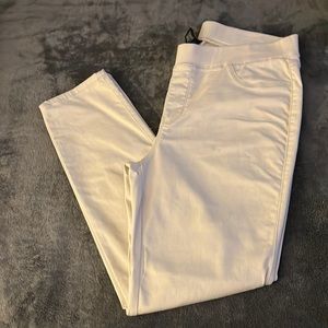 NWOT SoundStyle Lucy pull on leggings cream color sz L